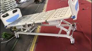 icu bed 5 function demonstration