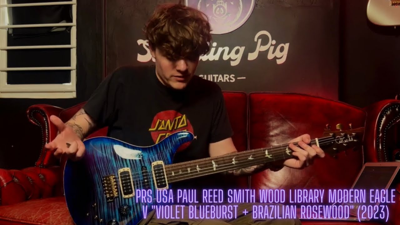 PRS USA Paul Reed Smith Wood Library Modern Eagle V 