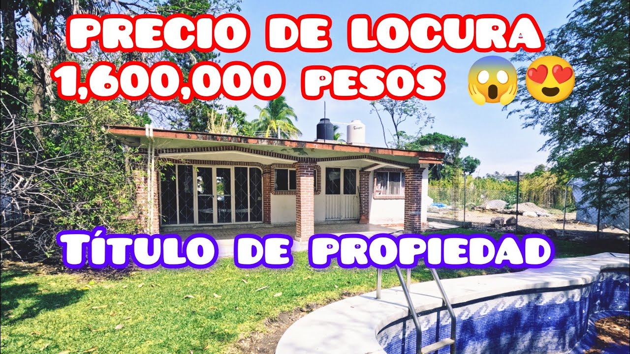 ESPECTACULAR casa con Alberca y jardín 🏡😍🏊🏻