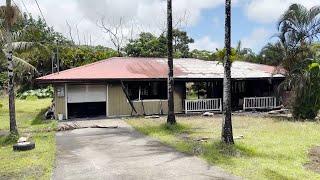 Squatters Suspected in Pahoa Residential Blaze