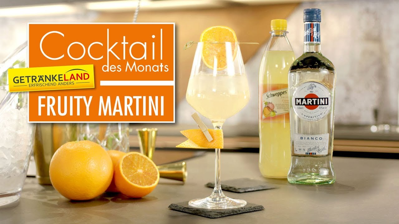 Cocktail des Monats Fruity Martini