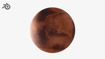 How To Make Mars IN BLENDER