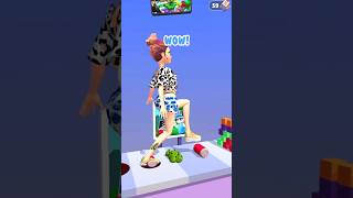 ASMR Tippy Toe 👣 Super Satisfying Relaxing Gameplay | So Calm & Smooth! Prt.57 #shorts #asmr #games