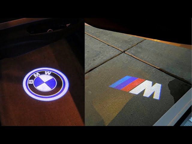 BMW Logo/M Logo LED Door Welcome Light Projectors for My BMWs! 