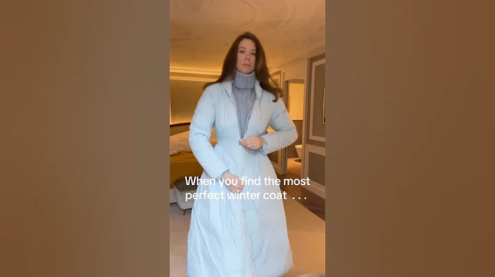 I found the most perfect winter coat in the world