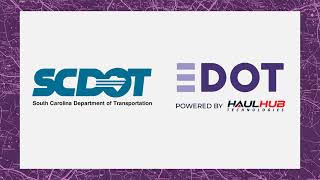 SCDOT / HaulHub Webinar 4-21-2026