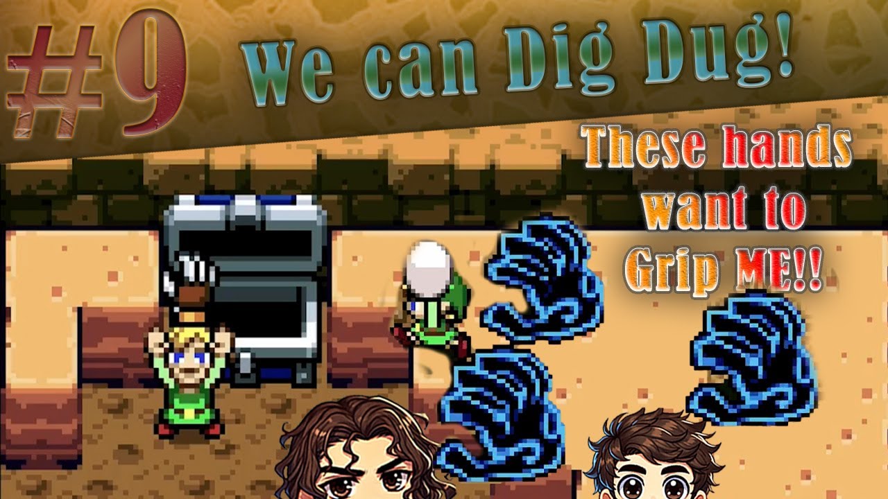 Getting Gripped and Digging Holes! Zelda Minish Cap