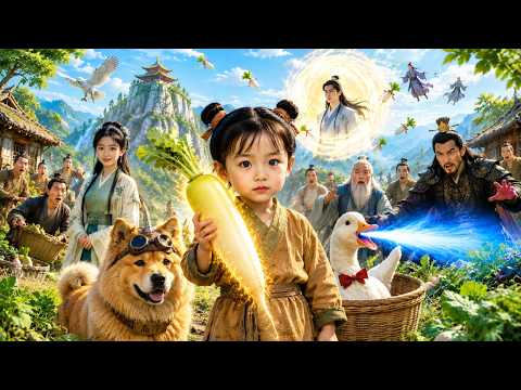 La Pequeña Juer, Niña Pobre Y Despreciada, Cambia Su Destino Con Un Rábano Divino Y Aterra Al Cielo