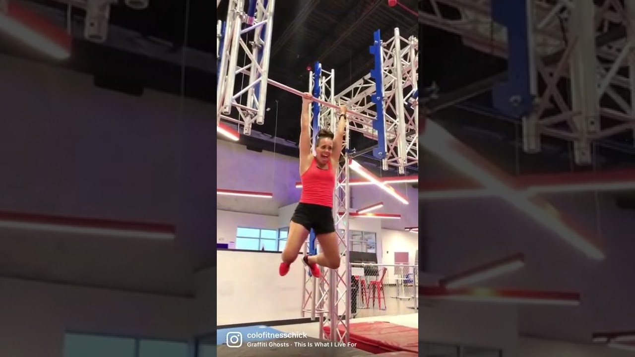 Angela Fuller, 41 Ninja Mom!  From broken back to climbing the salmon ladder and flying🙌