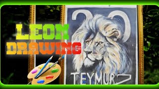 Leon Drawin Yeni Çizim -Rənglər Ilə Watercolors And Colours Art Painting Draw