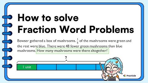 How to solve fraction word problems | Primary 2 Mathematics