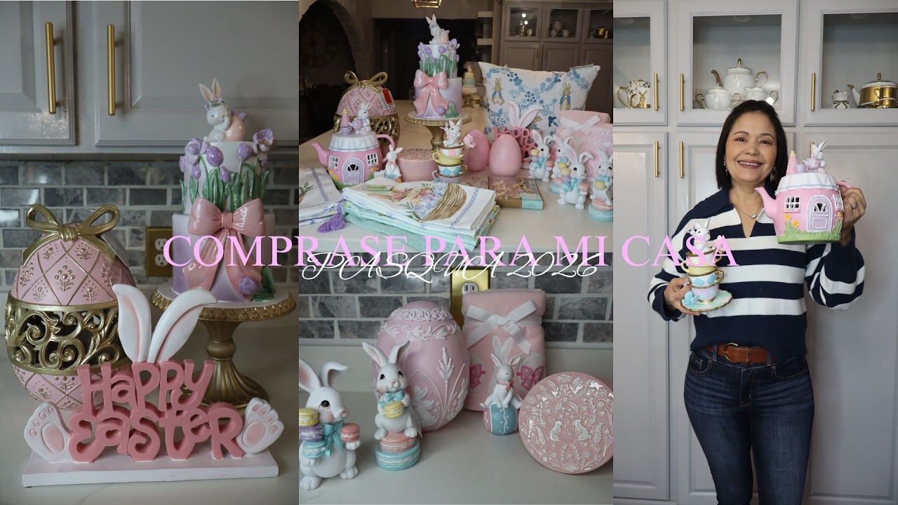 COMPRAS PARA MI CASA /PASQUA 2026/ DECORACION PARA DECORAR TU CASA ESTA PASQUA 🐣🐥