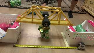 ARCH464 Spaghetti Bridge Test!