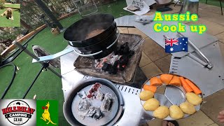 Hillbilly camp gear cook up