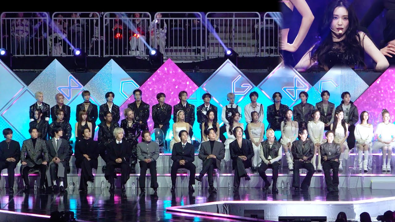 아이린 IRENE stage reaction (ATEEZ  BOYNEXTDOOR FIFTYFIFTY ALLDAYPROJECT WOODZ INI KiiiKiii)/ 2025 KGMA