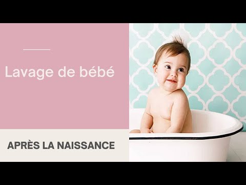 Le lavage des oreilles, des yeux et du nez de bébé