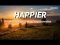 Happier - Olivia Rodrigo (Cover by Allie Sherlock) dengan lirik terjemahan bahasa indonesia