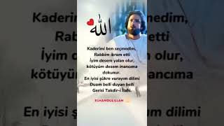 Yüreğim Acısa Da Biliyorum Ki Vardır Herşeyde Bir Hayır