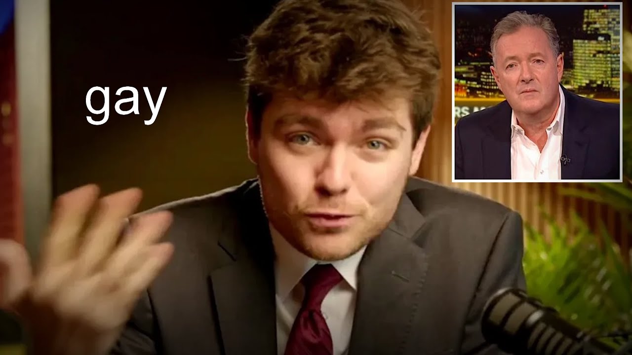 [YTP] Nick Fuentes GOONS to Piers Morgan during debate