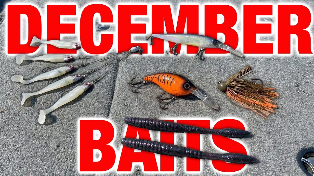 Top 5 Baits for December Bass Fishing (+ Giveaway)