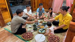 DAU & HA Picking Wild Figs for Our Animals | A Special Thank-You Feast for Phan & Phin's Hard Work