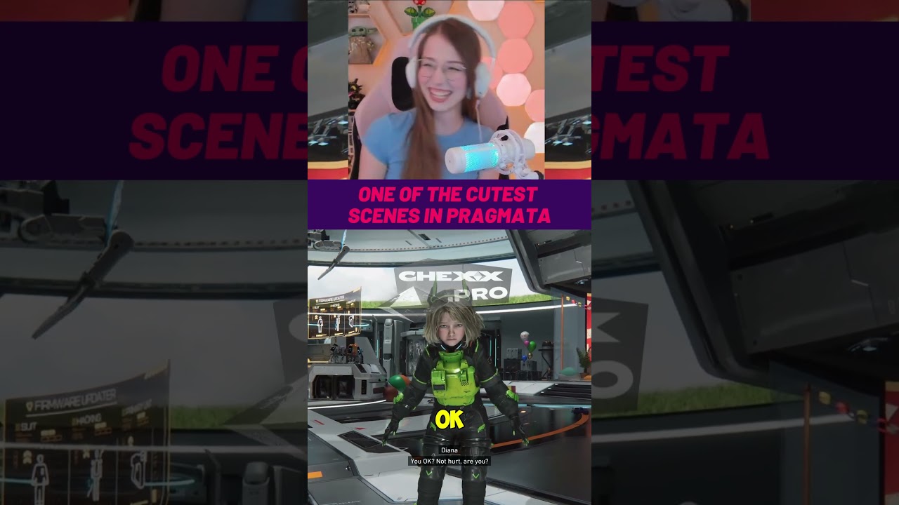 ONE OF THE CUTEST SCENES IN PRAGMATA #mirya  #twitch  #twitchclips
