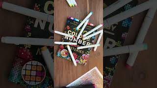 My secret book is finally here 🌸 #coloringbook #colorbynumber