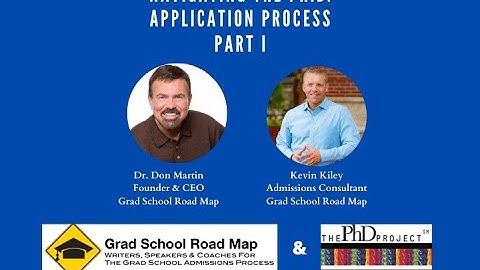 Navigating the PhD Application Process - Part 1
