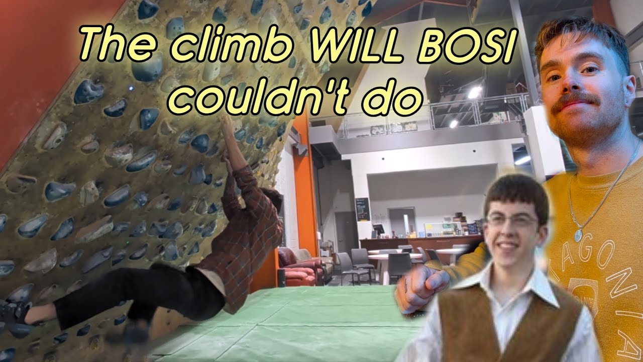 Projecting hard boulders with the crew 