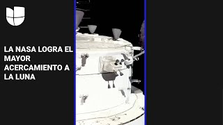 La NASA logra el mayor acercamiento de una nave espacial a la Luna