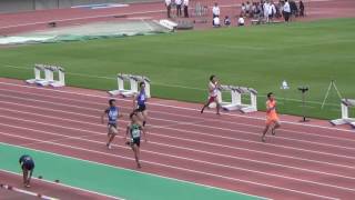 20160515広島市陸上記録会200m３組