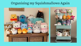 Organising my Squishmallows Again. #squishmallows