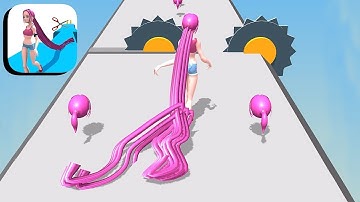 HAIR CHALLENGE gameplay walkthrough all levels | Android | ios #shorts #youtubeshorts #trending