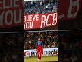 Good news for RCB fans! RCB will play its IPLmatches at its home ground.#cricket #ipl #youtube #king