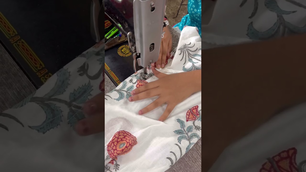 Aavaz behind making a cotton shirt 