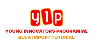 YIP Bulk Import | Young Innovators Programme | K-DISC | SSK | Govt. of Kerala