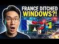 Shockwaves in Tech: France Switches to Linux, Microsoft Responds