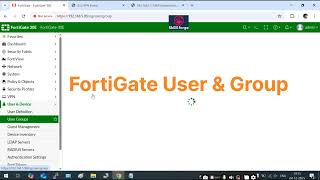 FortiGate: How to Configuration User and Group (Step-by-Step) #FortiGate #Networking  #Fortinet #fyp