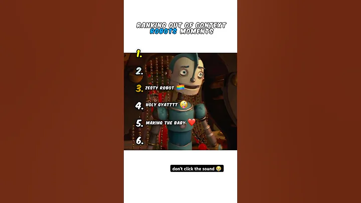 Ranking Robots Moments 😭