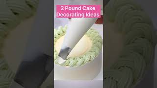 Cake Decorating Ideas || Simple Floral Cake Decorating Ideas || #ytshorts #viralshort #yummy #cake