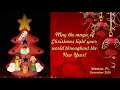 Christmas Greetings - December 2020