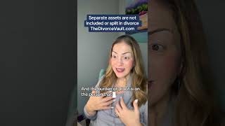 Divorce Truths: don’t listen to them! A toxic spouse will weaponize the phrase “that’s my separate