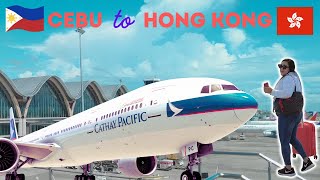 Fly With Us to Hong Kong via Cathay Pacific from Cebu! ✈️🇭🇰