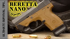 Beretta Nano Pocket Pistol - Review - Best Mini 9mm Handgun for Survival / Bug Out / Self Defense? 