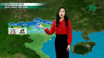 Thời tiết cuối ngày 23/07/2019: Đêm nay vùng núi Bắc Bộ có mưa vừa và to | VTC14