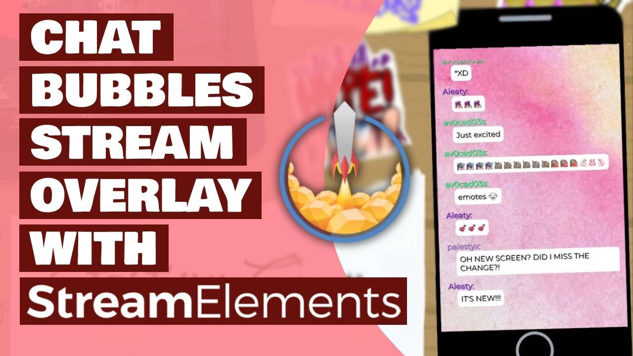 CHAT BUBBLES for your Twitch scenes! | StreamElements Tutorial - YouTube