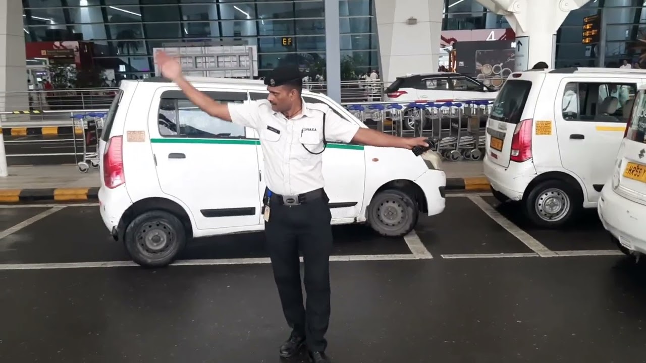 Raxa  Security force Delhi IGI Airport Traffic Training 