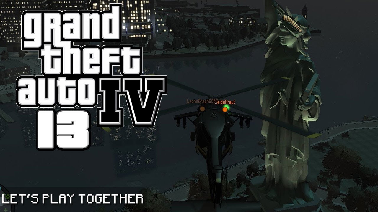 GTA IV TOGETHER 013 Die Statue of Liberty (Statue of Happiness) [LET
