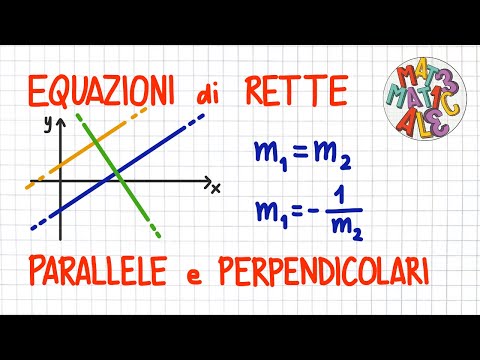 Video: Come si fa a sapere se due equazioni sono parallele?