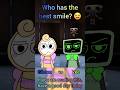 glisten vs vee smile dandy's world #dandysworld #animation #roblox #funny #memes #shorts #fyp #short